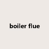 boiler flue是什么意思
