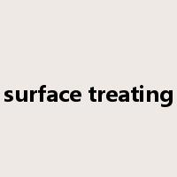 surface treating是什么意思