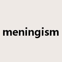 meningism是什么意思