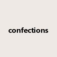confections是什么意思