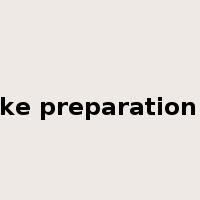 make preparation for是什么意思