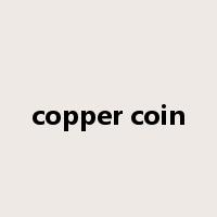 copper coin是什么意思