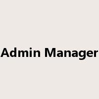Admin Manager是什么意思