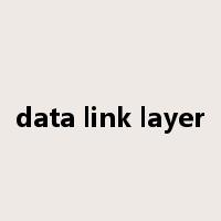 data link layer是什么意思