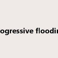 progressive flooding是什么意思