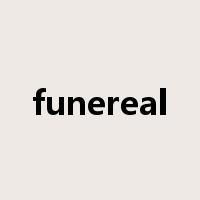 funereal是什么意思