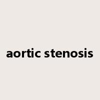 aortic stenosis是什么意思