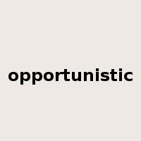 opportunistic是什么意思