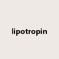lipotropin是什么意思