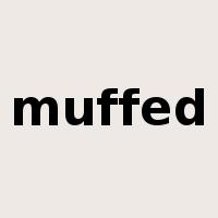 muffed是什么意思