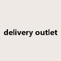 delivery outlet是什么意思