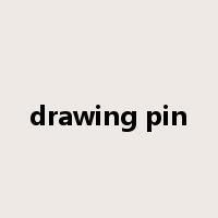 drawing pin是什么意思