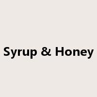 Syrup & Honey是什么意思
