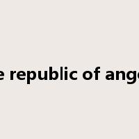 the republic of angola是什么意思