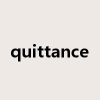 quittance是什么意思