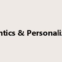 Semantics & Personalization是什么意思