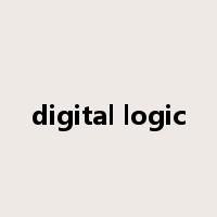 digital logic是什么意思