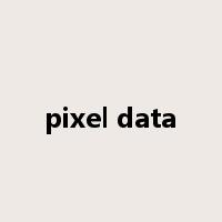 pixel data是什么意思