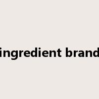 ingredient brand是什么意思
