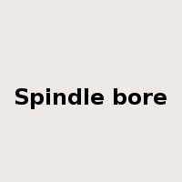 Spindle bore是什么意思
