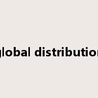 global distribution是什么意思