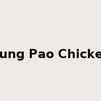 Kung Pao Chicken是什么意思
