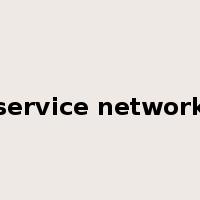 service network是什么意思