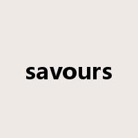 savours是什么意思