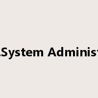 ITIS&System Administrater是什么意思