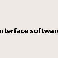interface software是什么意思