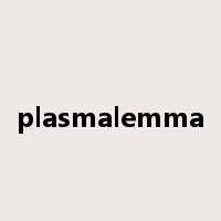 plasmalemma是什么意思