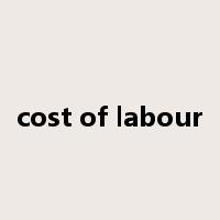 cost of labour是什么意思