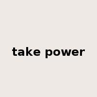 take power是什么意思