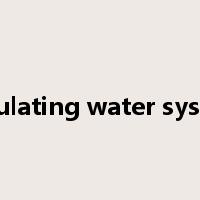 circulating water system是什么意思