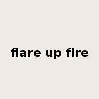 flare up fire是什么意思