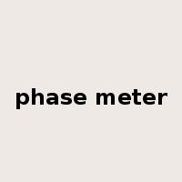 phase meter是什么意思