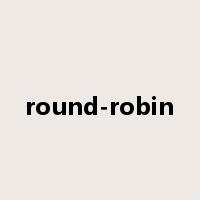 round-robin是什么意思