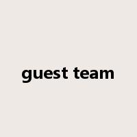 guest team是什么意思