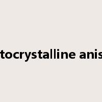 magnetocrystalline anisotropy是什么意思
