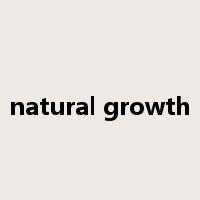 natural growth是什么意思