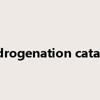 Hydrogenation catalyst是什么意思