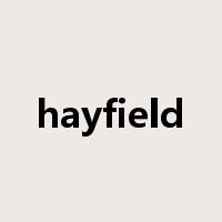 hayfield是什么意思