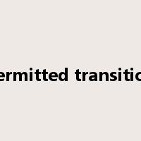 permitted transition是什么意思