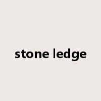 stone ledge是什么意思