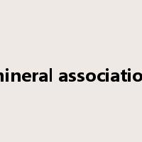 mineral association是什么意思