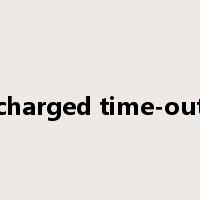 charged time-out是什么意思