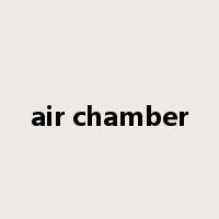 air chamber是什么意思
