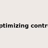 optimizing control是什么意思