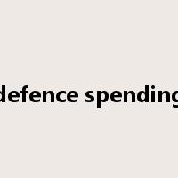 defence spending是什么意思