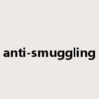 anti-smuggling是什么意思